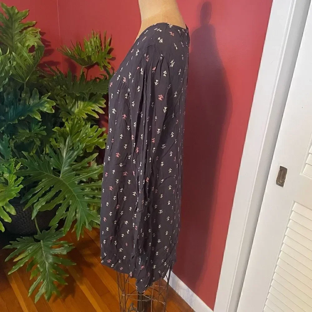 BILLABONG | dark blue button down tunic M - Picture 4 of 8